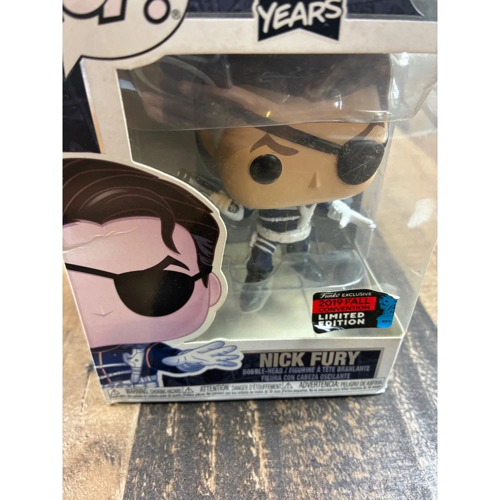 Funko Pop Marvel 80 Years Nick Fury 528 2019 Fall Convention Limited Edition